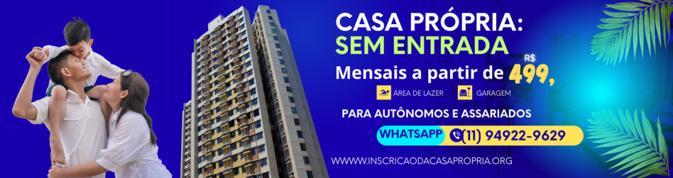 Casa pr�pria: sem entrada