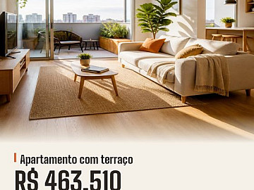 AP 43m� com 2 dorms e terra�o na Vila Leopoldina HIS 1