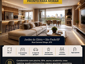 Oportunidade �nica!!! 4 Dorm. + 2 vagas (Alto Padr�o)